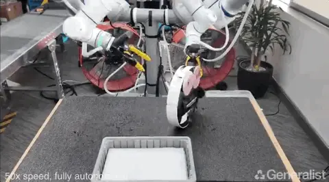 具身Scaling Law押对了！独角兽新品1小时学会新任务，重复1800次成功率99%