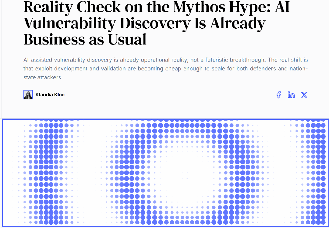 Claude Mythos其实没那么神？AI发现bug其实早已是寻常