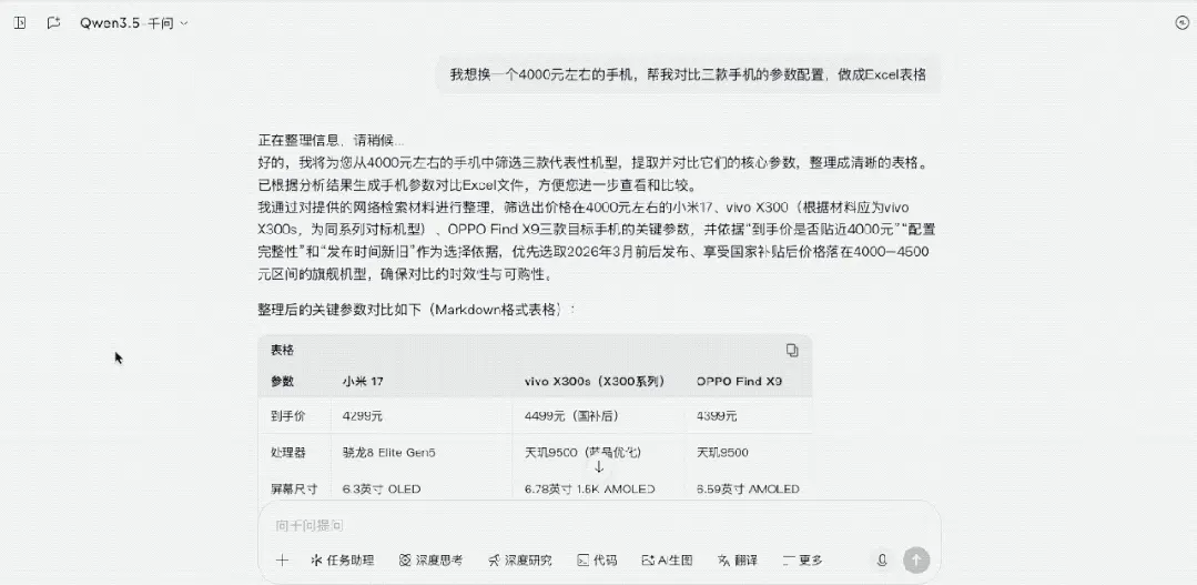 什么Excel这函数那公式，我千问永远一步搞定