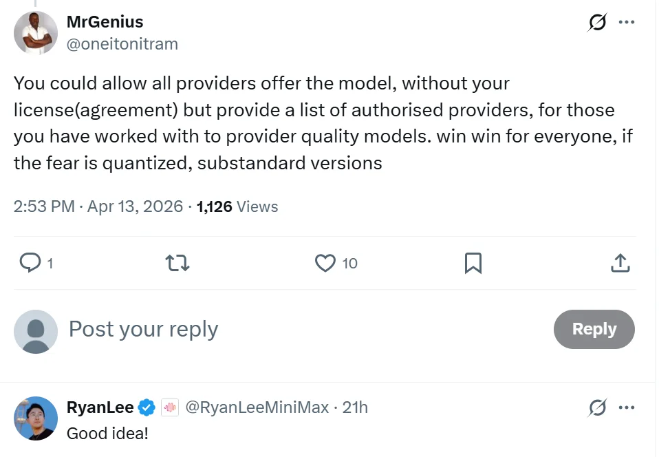 MiniMax修改开源授权被骂疯了！限制M2.7商用、强制标注来源，却没完全撤下MIT标识