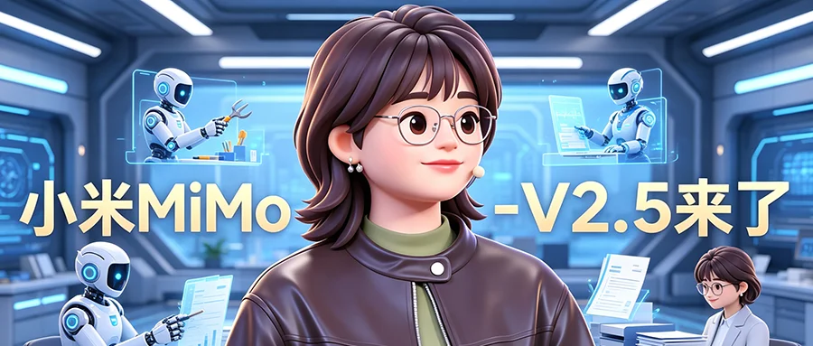 DeepSeek V4发布前夜，罗福莉亮剑！小米最强模型MiMo-V2.5深夜突袭，性能飙升42%