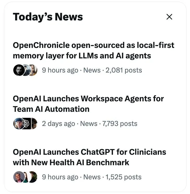 在OpenAI把Chronicle做成订阅功能48小时后，一群00后把它开源了