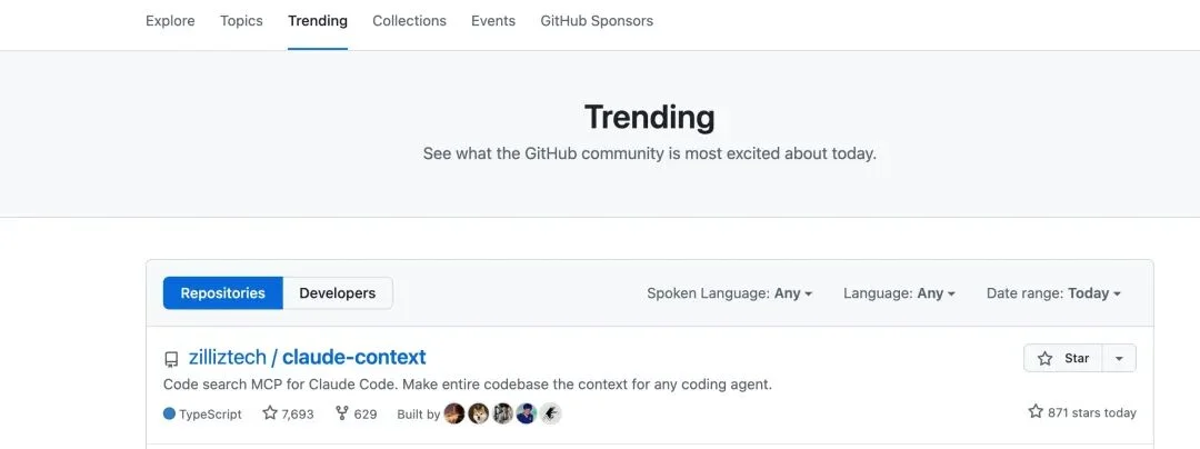 AI IDE Token成本飙升？这款GitHub日榜工具Claude Context帮你省钱