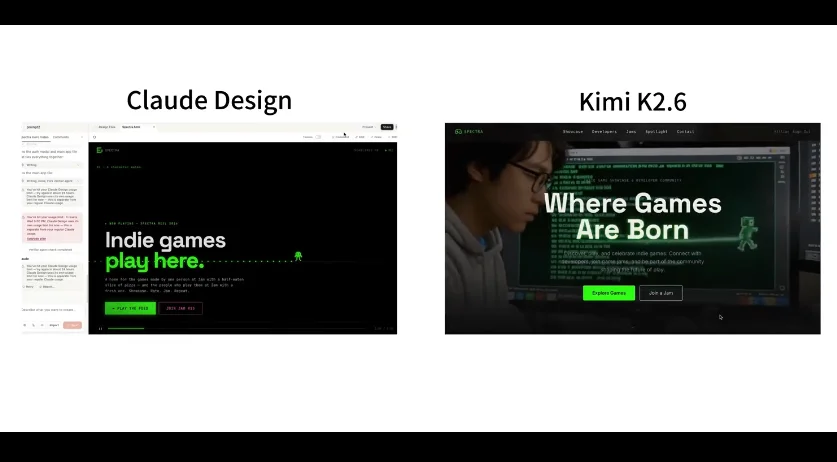 Kimi K2.6设计能力超越Claude Design？国产AI逆袭实录
