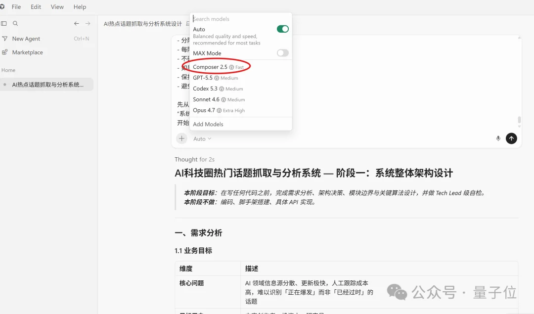 Cursor新模型，你怎么还在套Kimi？马斯克你怎么还吆喝上了？？