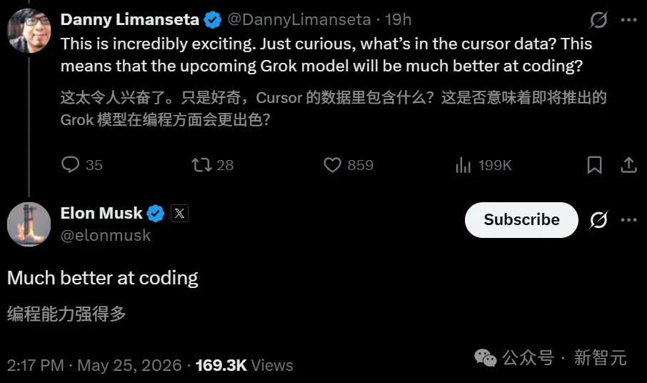 马斯克曝光Grok 5！1.5万亿参数，偷师Cursor狂练编程