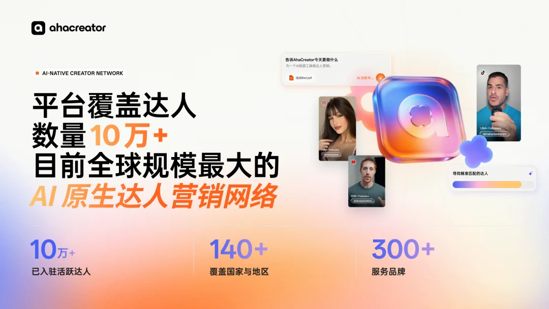 深度｜全球头部品牌纷纷上车，这家公司如何成为AI原生达人营销第一？