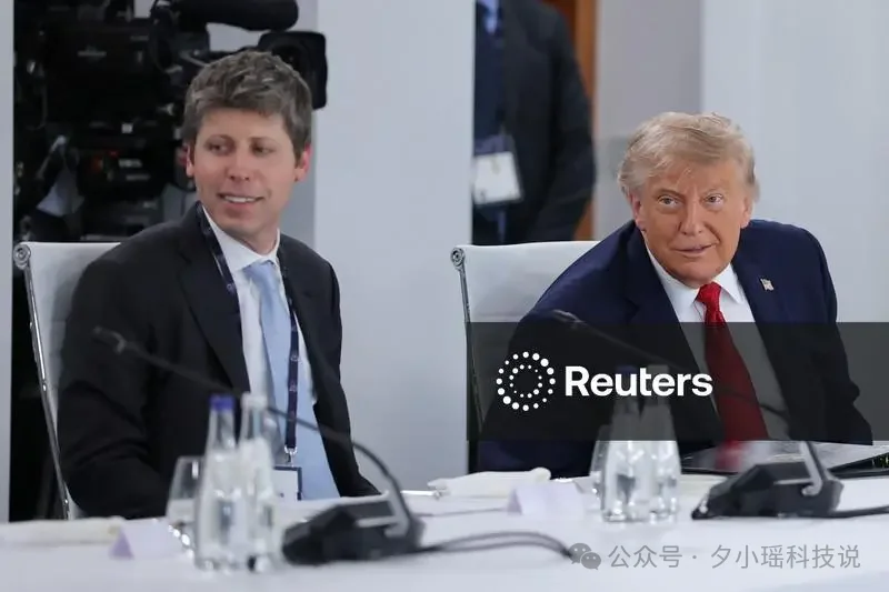 奥特曼、达里奥共赴G7，俩人终于坐上了同一把椅子