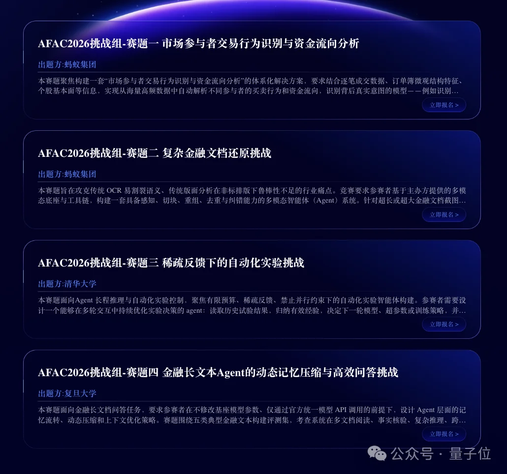 金融AI武道大会开赛！四道业务真题揭秘，出题人直言：最优解难猜