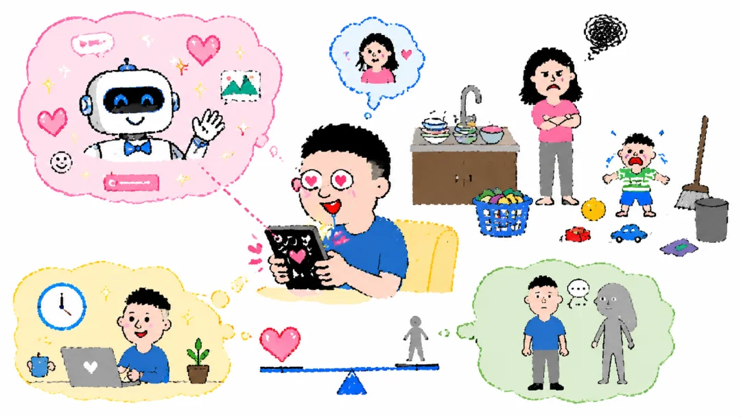 这年头结婚，还得防着对象和AI出轨