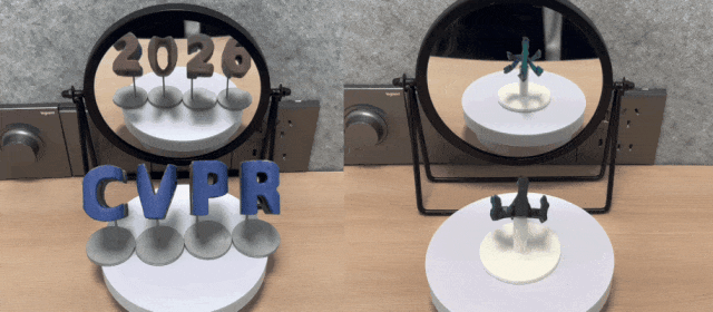 清华弄了个镜像错觉艺术生成器，支持3D打印 | CVPR'26亮点