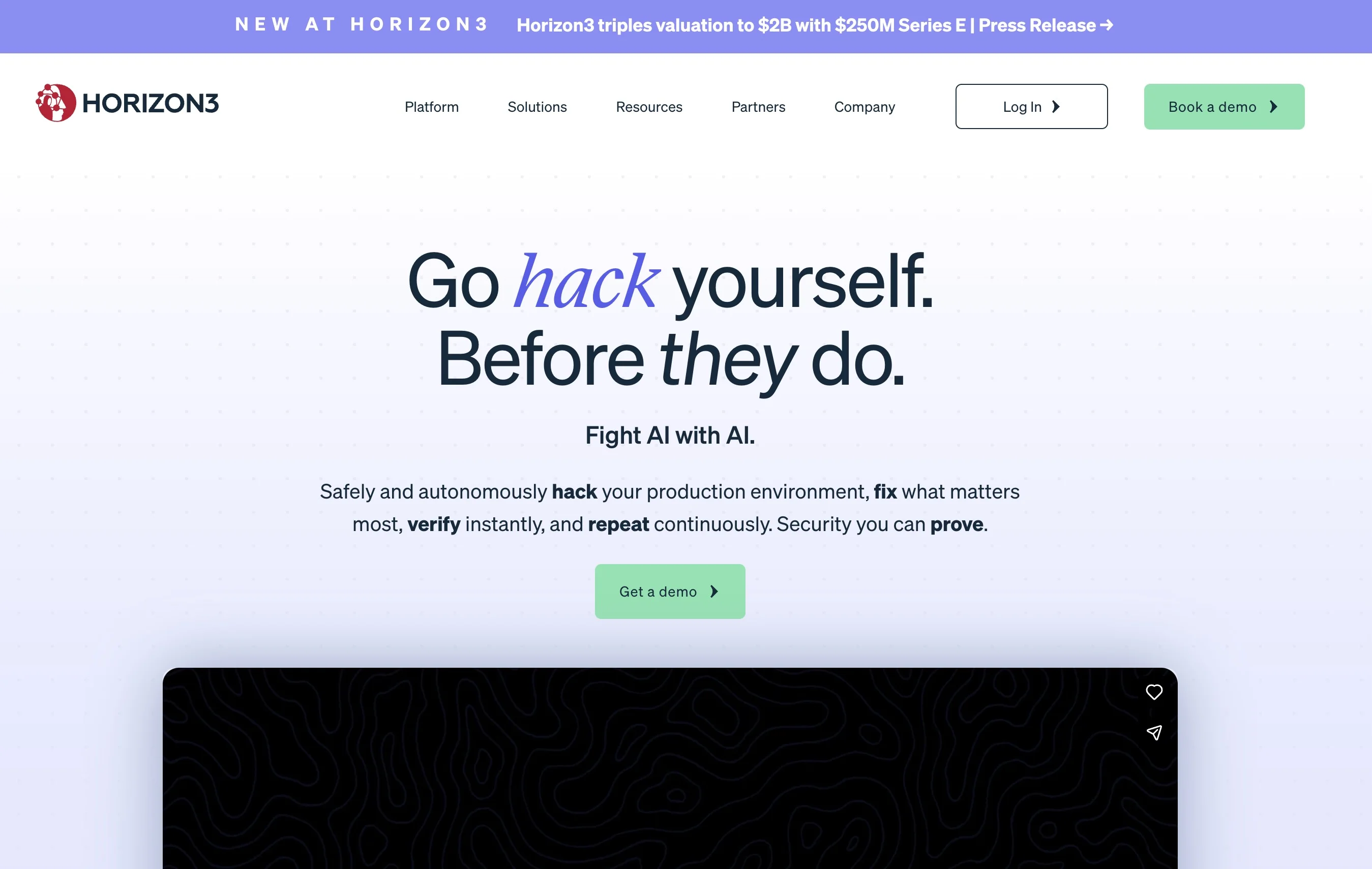 AI安全测试公司Horizon3.ai获2.5亿美元E轮融资，估值飙至20亿美元 | ARR近1亿