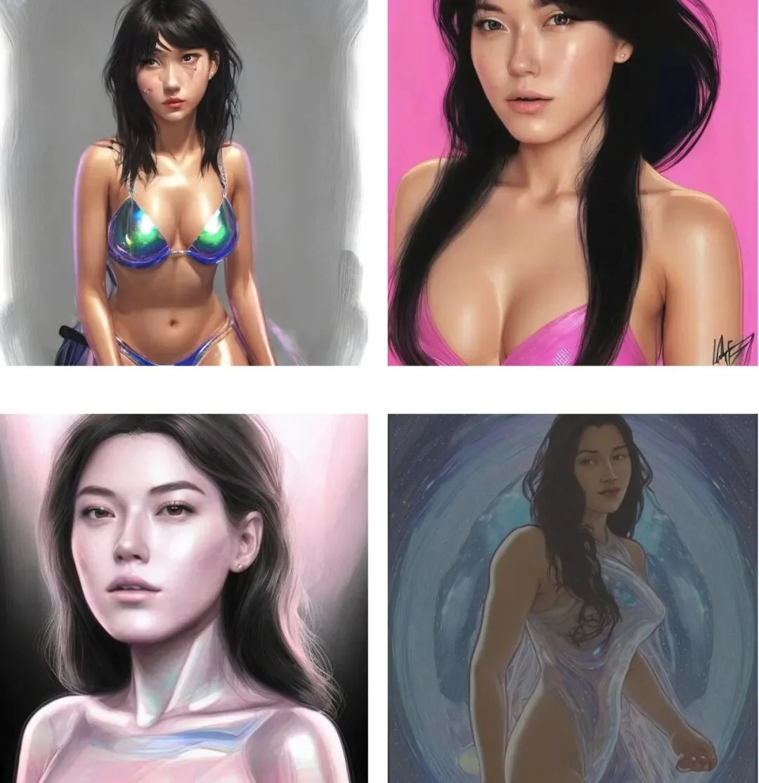 AI，为什么总在画美女？