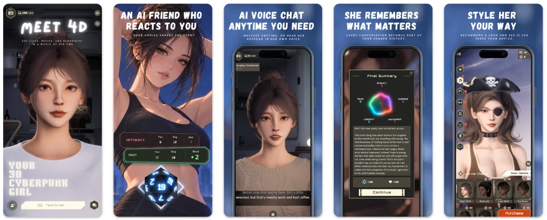 当AI角色也有自己的生活，SoulLink把4D放进了2099年